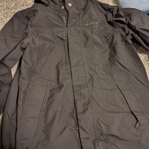 Large Black Quechua Jacket